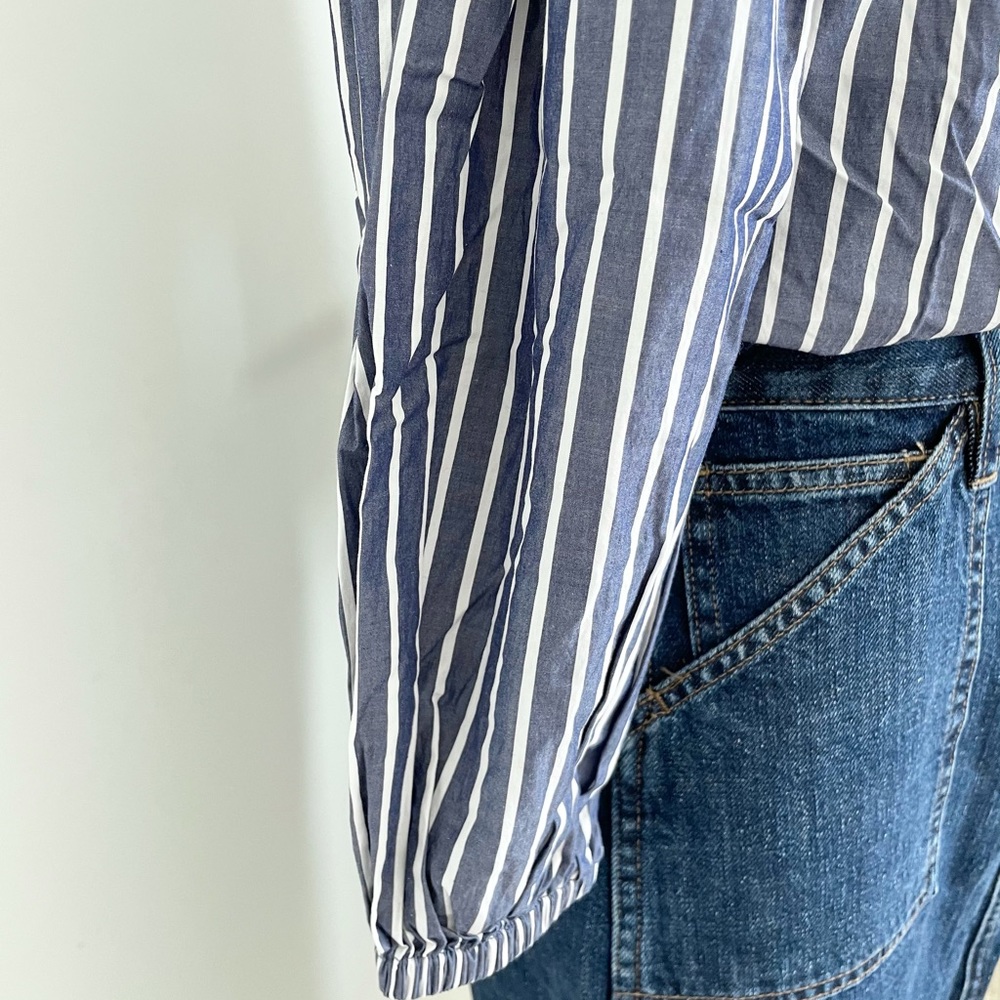 J.Crew | Striped Off-Shoulder Top - Picture 4 of 10